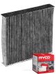 Ryco Cabin Air Filter Activated Carbon RCA298C + Service Stickers