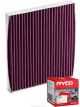 Ryco Cabin Air Filter Microshield RCA120MS + Service Stickers