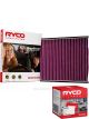 Ryco Cabin Air Filter Microshield RCA140MS + Service Stickers