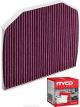 Ryco Cabin Air Filter Microshield RCA162MS + Service Stickers