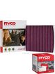 Ryco Cabin Air Filter Microshield RCA181MS + Service Stickers