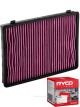 Ryco Cabin Air Filter Microshield RCA194MS + Service Stickers