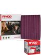 Ryco Cabin Air Filter Microshield RCA201MS + Service Stickers