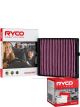 Ryco Cabin Air Filter Microshield RCA204MS + Service Stickers