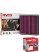 Ryco Cabin Air Filter Microshield RCA247MS + Service Stickers