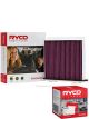Ryco Cabin Air Filter Microshield RCA252MS + Service Stickers