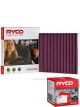 Ryco Cabin Air Filter Microshield RCA257MS + Service Stickers