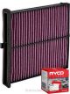 Ryco Cabin Air Filter Microshield RCA275MS + Service Stickers