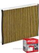 Ryco Cabin Air Filter N99 MicroShield RCA287M + Service Stickers