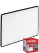 Ryco Cabin Air Filter N99 MicroShield RCA390P + Service Stickers