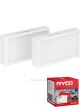 Ryco Cabin Air Filter N99 MicroShield RCA398P + Service Stickers