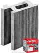 Ryco Cabin Air Filter N99 MicroShield RCA353C + Service Stickers