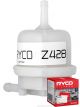 Ryco Fuel Filter Z428 + Service Stickers