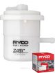 Ryco Fuel Filter Z491 + Service Stickers