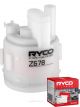 Ryco Fuel Filter Z678 + Service Stickers