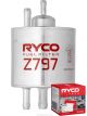 Ryco Fuel Filter Z797 + Service Stickers