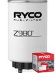 Ryco Fuel Filter Z980 + Service Stickers