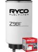 Ryco Fuel Filter Z981 + Service Stickers