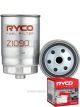 Ryco Fuel Filter Z1090 + Service Stickers