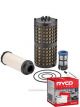 Ryco Fuel Filter Heavy Duty R2872P + Service Stickers