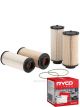 Ryco Fuel Filter Heavy Duty Cartridge R2819P + Service Stickers