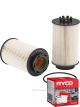 Ryco Fuel Filter Heavy Duty Cartridge R2820P + Service Stickers