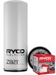Ryco Fuel Filter Heavy Duty Spin-On Z821 + Service Stickers