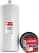 Ryco Fuel Filter Heavy Duty Spin-On Z840 + Service Stickers