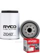 Ryco Fuel Water Separator Filter Z1043 + Service Stickers