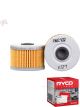 Ryco Motorcycle Oil Filter RMC102 + Service Stickers
