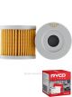 Ryco Motorcycle Oil Filter RMC108 + Service Stickers