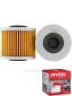 Ryco Motorcycle Oil Filter RMC118 + Service Stickers