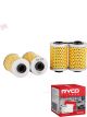 Ryco Motorcycle Oil Filter RMC126 + Service Stickers