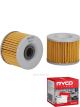 Ryco Motorcycle Oil Filter RMC129 + Service Stickers