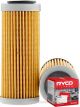 Ryco Motorcycle Oil Filter RMC135 + Service Stickers