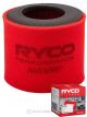 Ryco O2 Rush Performance Air Filter A1412RP + Service Stickers