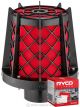 Ryco O2 Rush Performance Air Filter A3000RP + Service Stickers
