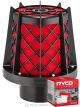 Ryco O2 Rush Performance Air Filter A3001RP + Service Stickers