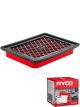 Ryco O2 Rush Performance Air Filter A491RP + Service Stickers