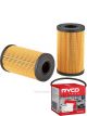 Ryco Oil Filter R2858P + Service Stickers