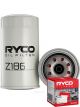 Ryco Oil Filter Z186 + Service Stickers
