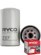 Ryco Oil Filter Z37 + Service Stickers
