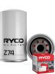 Ryco Oil Filter Z74 + Service Stickers