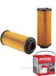 Ryco Oil Filter Heavy Duty R2810P + Service Stickers