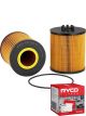 Ryco Oil Filter Heavy Duty Cartridge R2717P + Service Stickers
