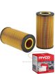 Ryco Oil Filter Heavy Duty Cartridge R2823P + Service Stickers