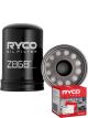 Ryco Oil Filter Heavy Duty Spin-On Z868 + Service Stickers