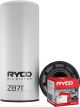 Ryco Oil Filter Heavy Duty Spin-On Z871 + Service Stickers
