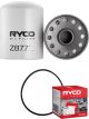 Ryco Oil Filter Heavy Duty Spin-On Z877 + Service Stickers