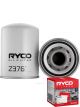 Ryco Oil Filter Heavy Duty Spin-On Hydraulic Z376 + Service Stickers